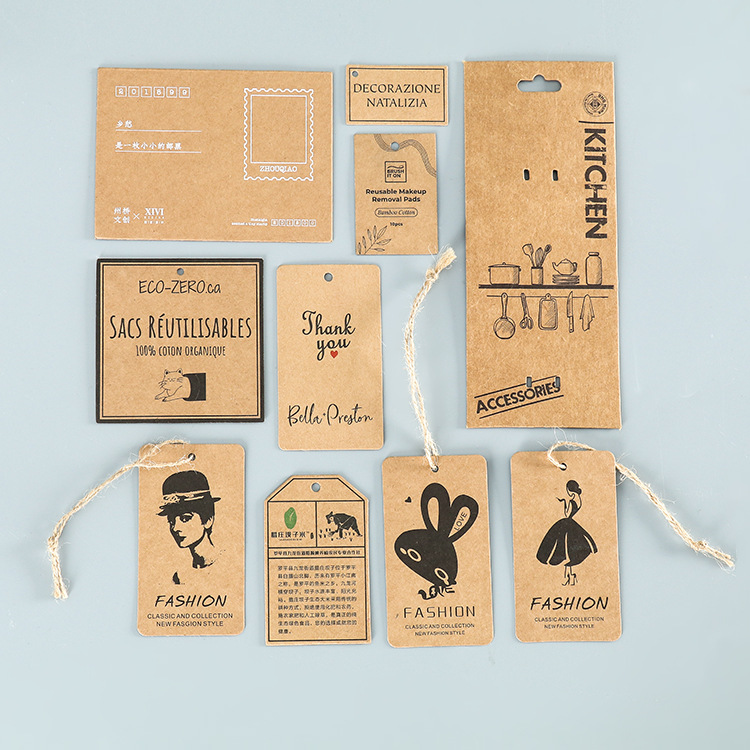 ज़ील एक्स ने टिकाऊ पैकेजिंग के लिए पर्यावरण-अनुकूल कस्टम क्राफ्ट पेपर हैंग टैग लॉन्च किए